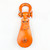 12 Ton 6 inch McKissick 417 Snatch Block with Shackle