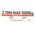 2 ton 35202 CM Hoist Capacity Label