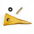 6Y3222RC CAT Style Rock Chisel Tooth c/w Pin & Retainer