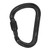 M36ASLN Petzl William Screw-Lock Black Carabiner
