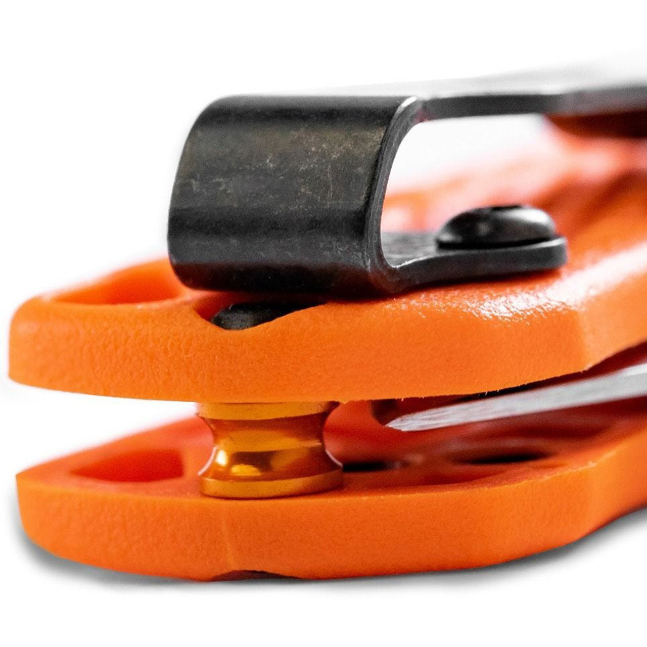 Benchmade Mini Bugout Folding Knife AXIS Lock Orange Grivory [2.82" Satin S30V] 533