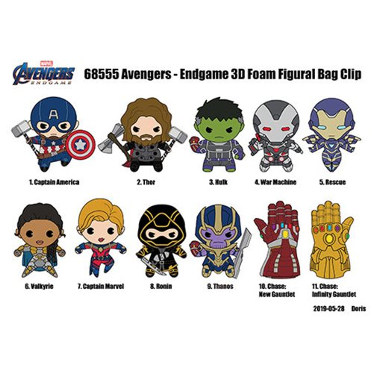 Amazon.com: 12 Marvel Avengers Endgame Wooden Pencil Cartoon Character  Authentic Licensed School Party Bag Fillers : Toys & Games