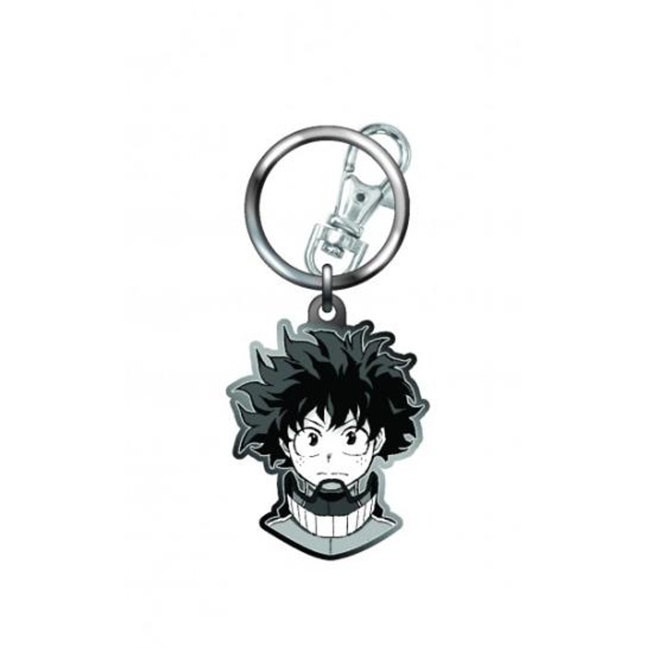 My Hero Academia Deku's Head Pewter Keychain