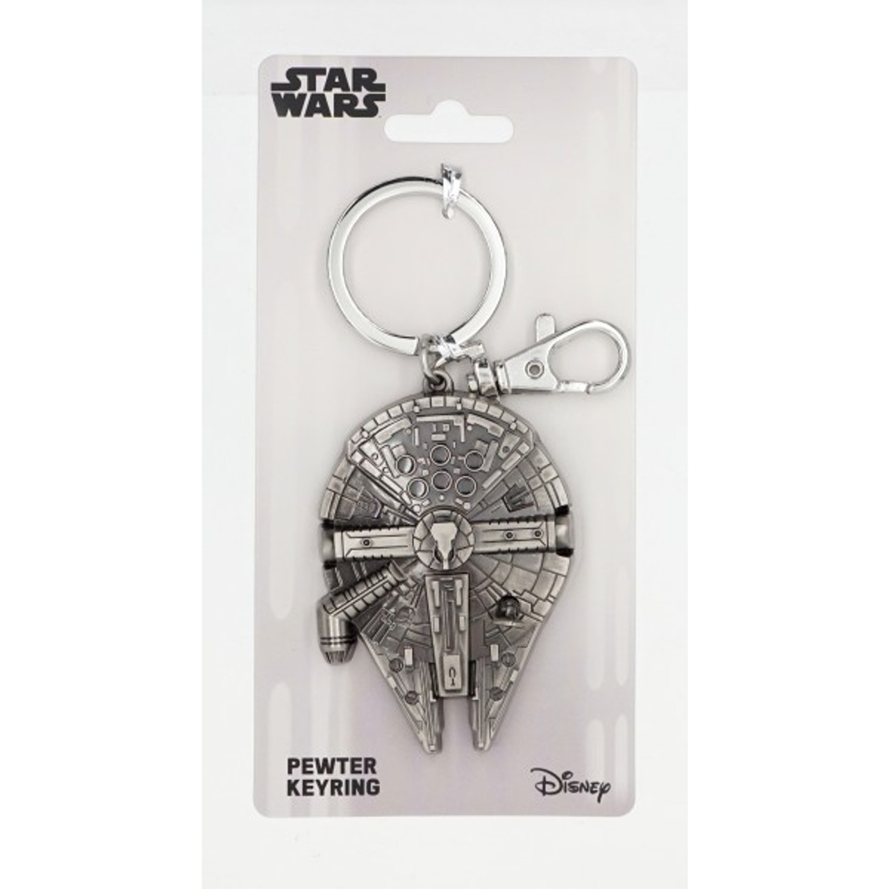 Pewter Key Chain - Millennium Falcon Star Wars