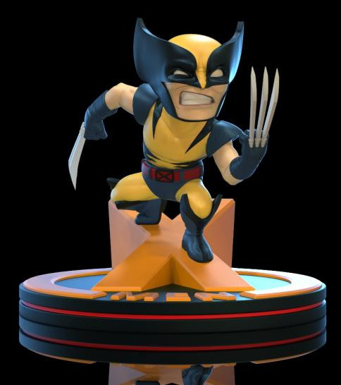 Wolverine Mini Figure QFig Pure Blades