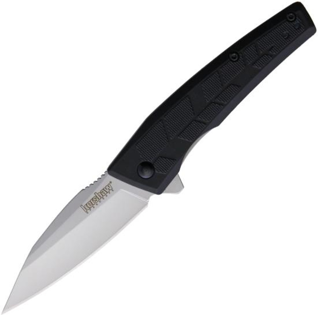 Kershaw Rhetoric Spring Assisted Knife Black GFN [2.875" Plain Bead Blast] 1342X