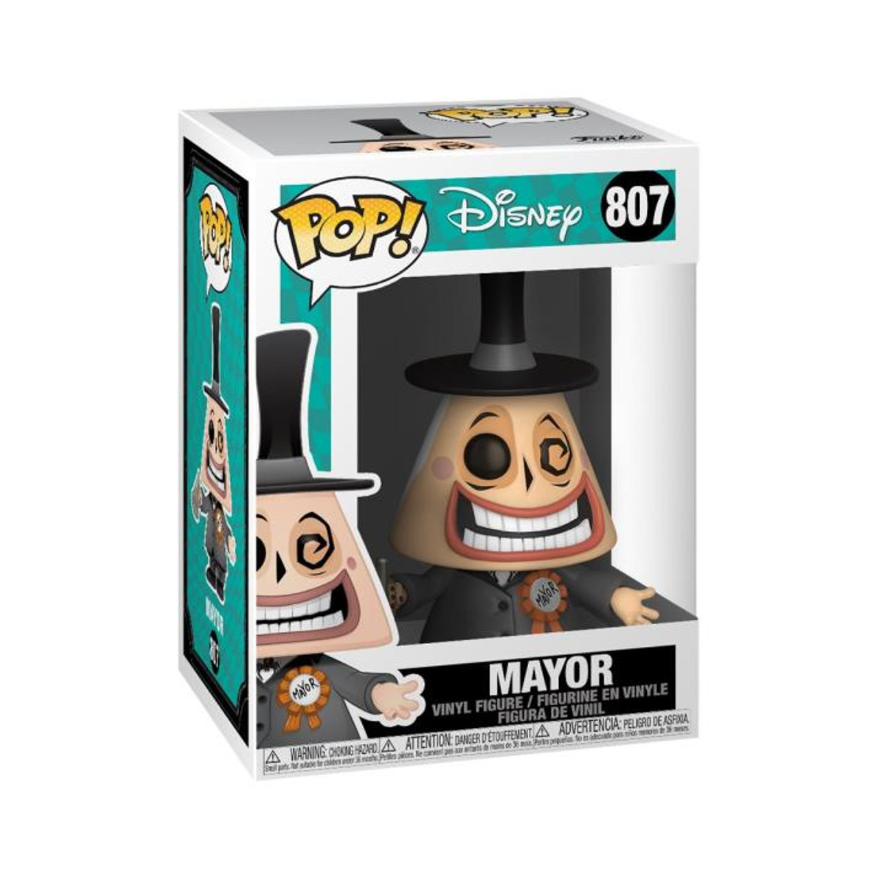 Pop! Nightmare Before Christmas Mayor w/ Megaphone #807 Vinyl Figure
