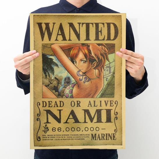 Print - One Piece Wanted Poster (NAMI) - Pure Blades