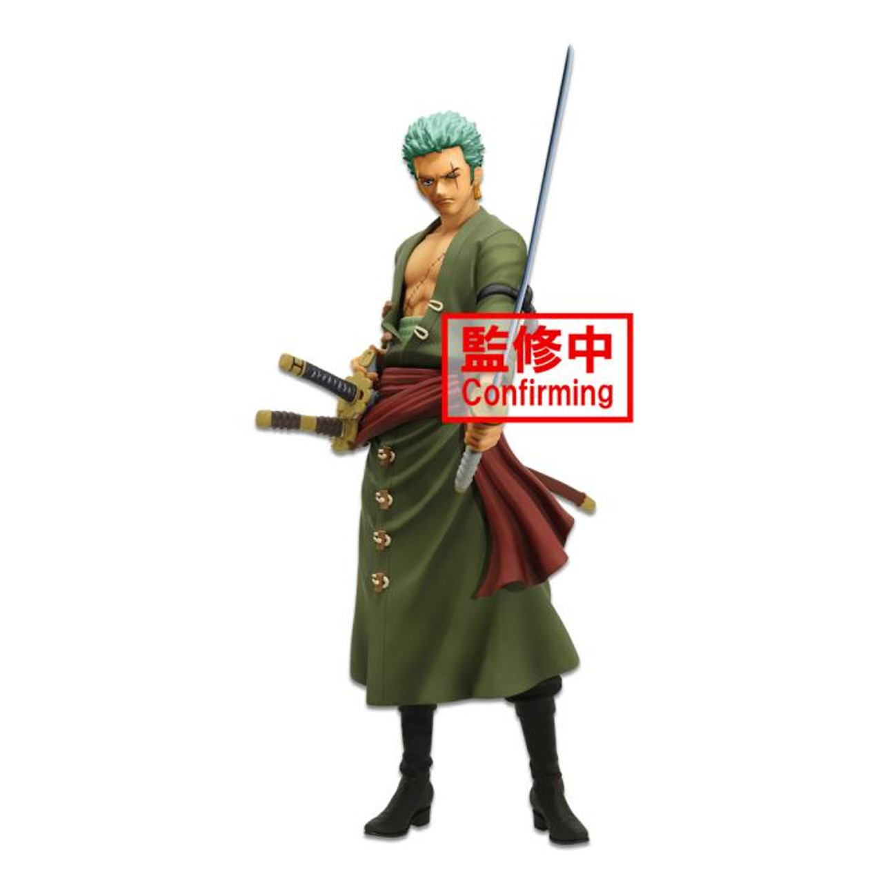 One Piece Roronoa Zoro Grandista Nero Banpresto Statue