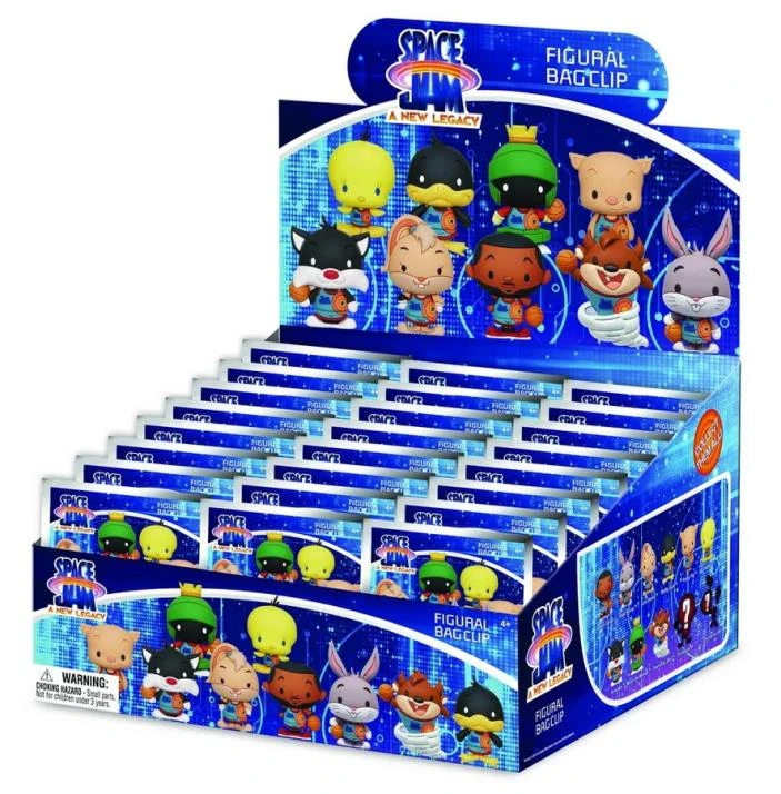 Space Jam 2 A New Legacy 3D Foam Key Ring [1 Random Bag] - Pure Blades