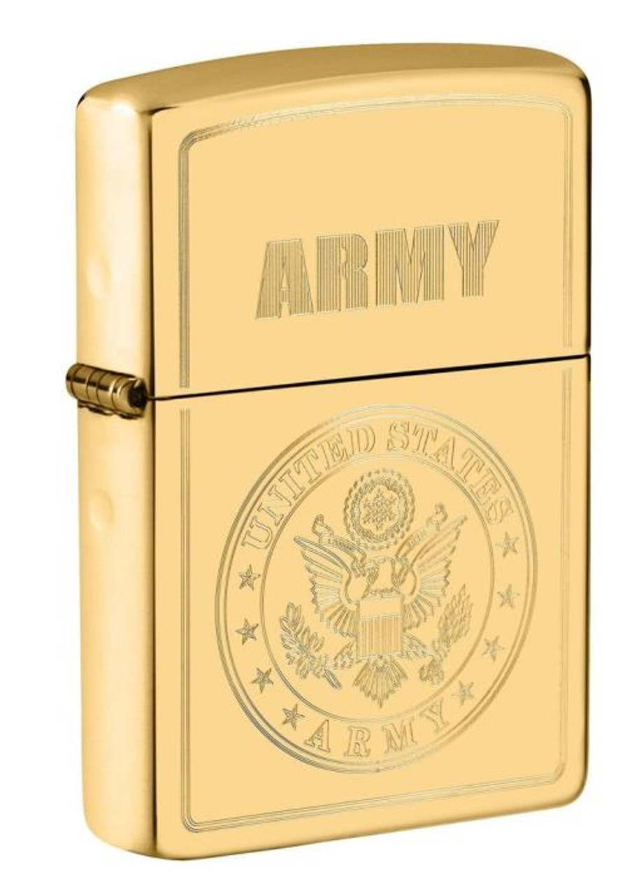 U.S. Army (Hi Polish Brass) Zippo