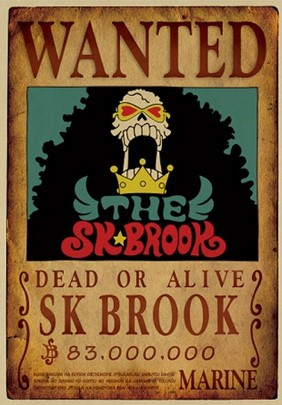 Pure Blades Print - One Piece Wanted Poster (SK BROOK) 83,000,000