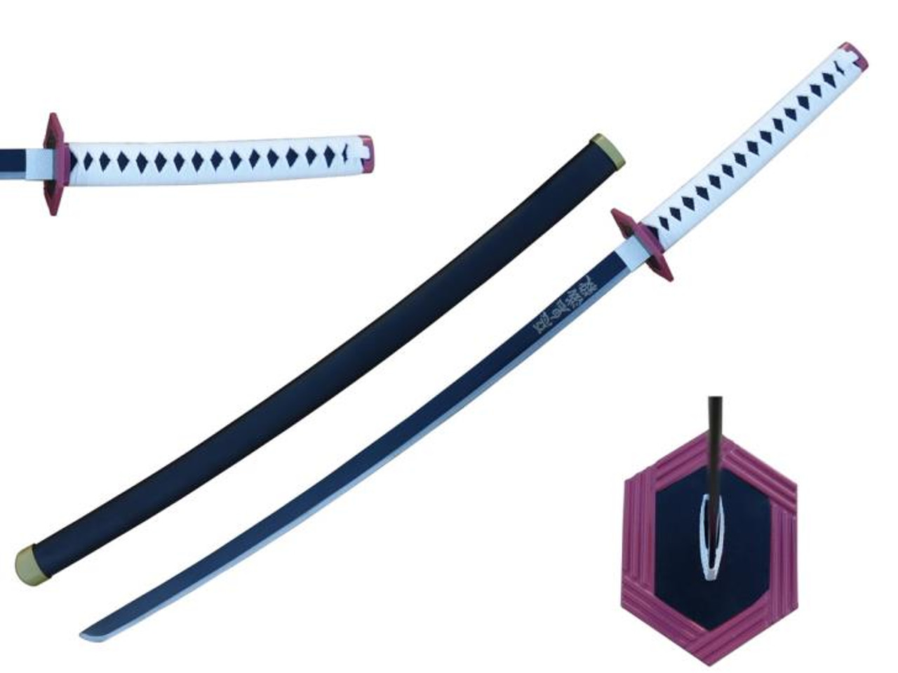 Demon Slayer Anime (Giyu Tomioka) Katana Sword (Ver.2 Quality)
