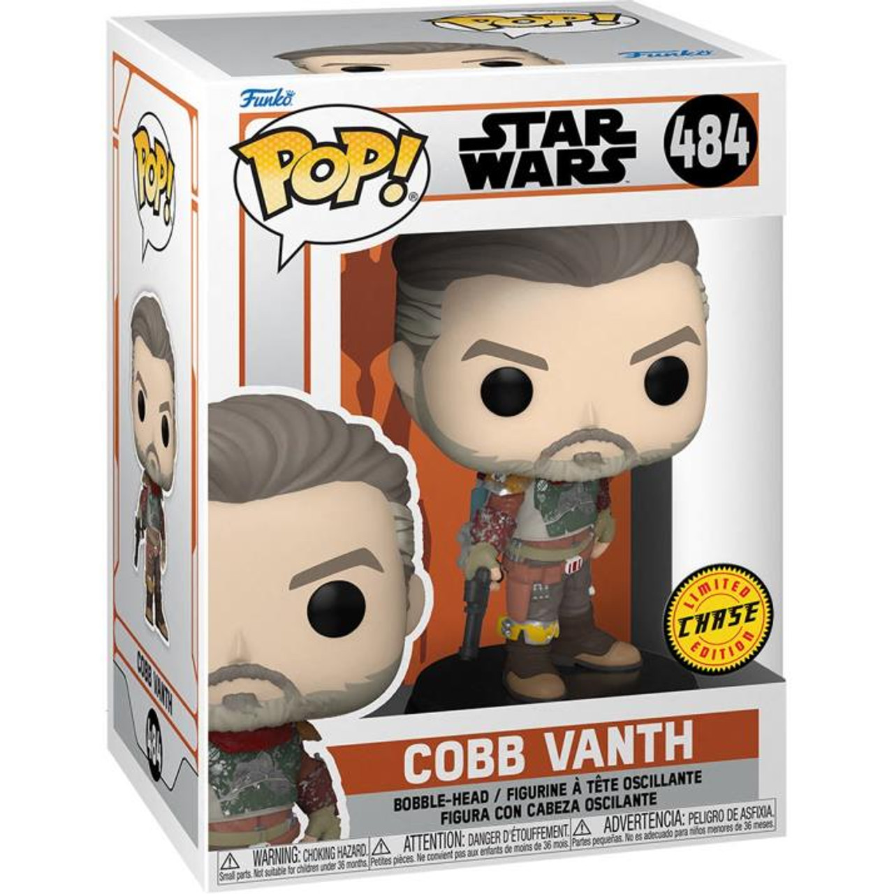 Funko POP Chase - Cobb Vanth "Star Wars: The Mandalorian" Marshal [484]