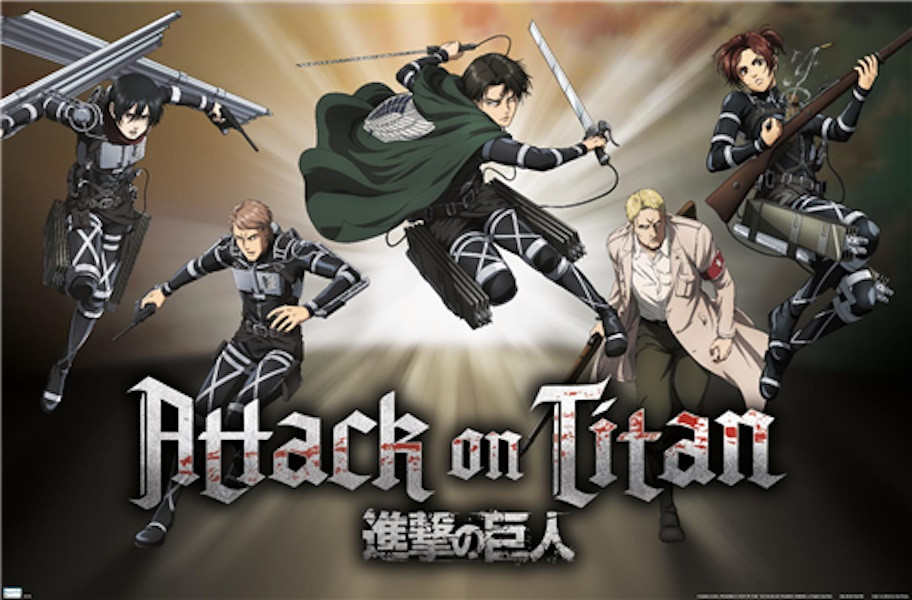 Attack On Titan Season 4 Poster - Pure Blades