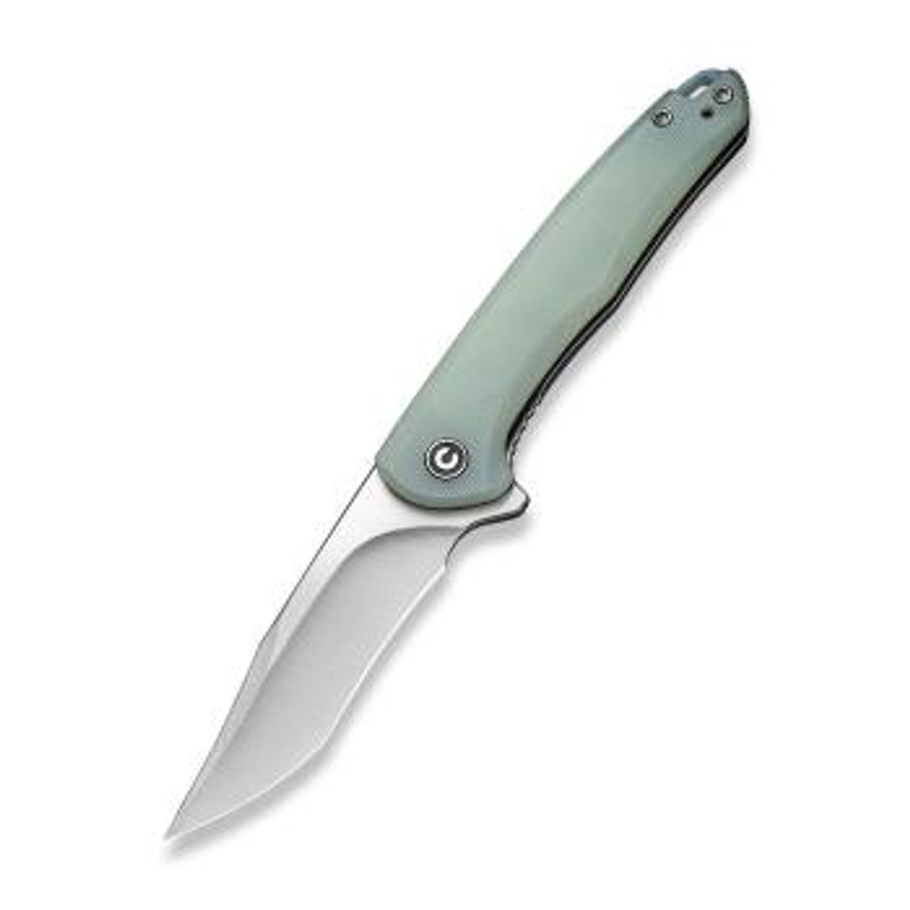 CIVIVI Mini Sandbar Knife Natural Jade G-10 (2.95" Satin Nitro-V) C20011-2