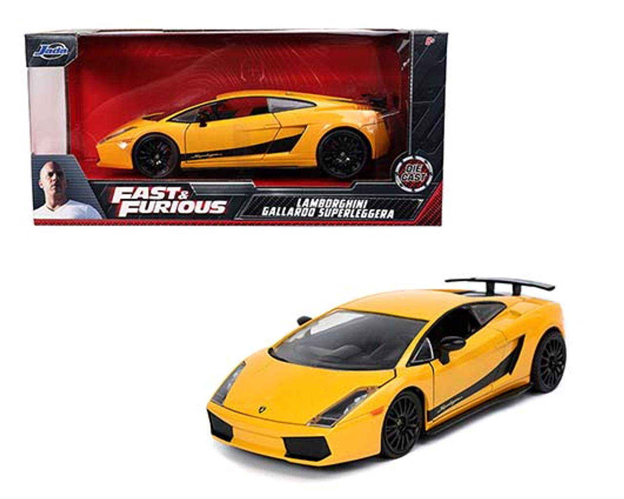 Model Car - 1:24 F&F Lamborghini Gallardo Superleggera