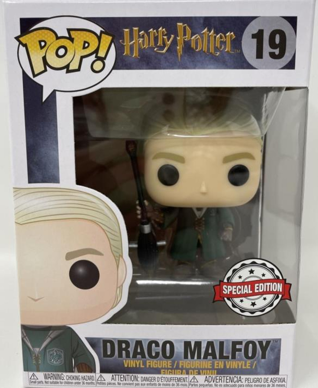 Funko POP - Draco Malfoy with Quidditch Robes Harry Potter [19] (SPECIAL  EDITION) - Pure Blades