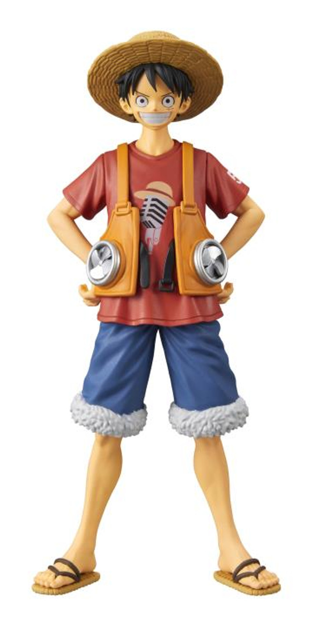 Figure Anime - (Monkey D. Luffy) One Piece Film Red Dxf