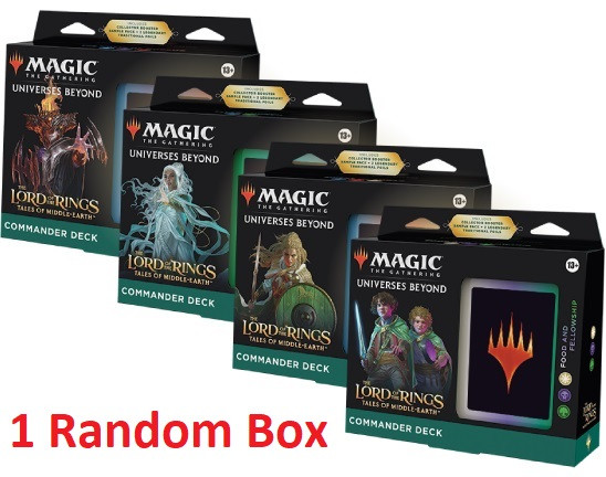 mtg universes beyond lord of the rings commander deck MtG: Universes Beyond - Lord of the Rings - Tales of Middle Earth main image 1