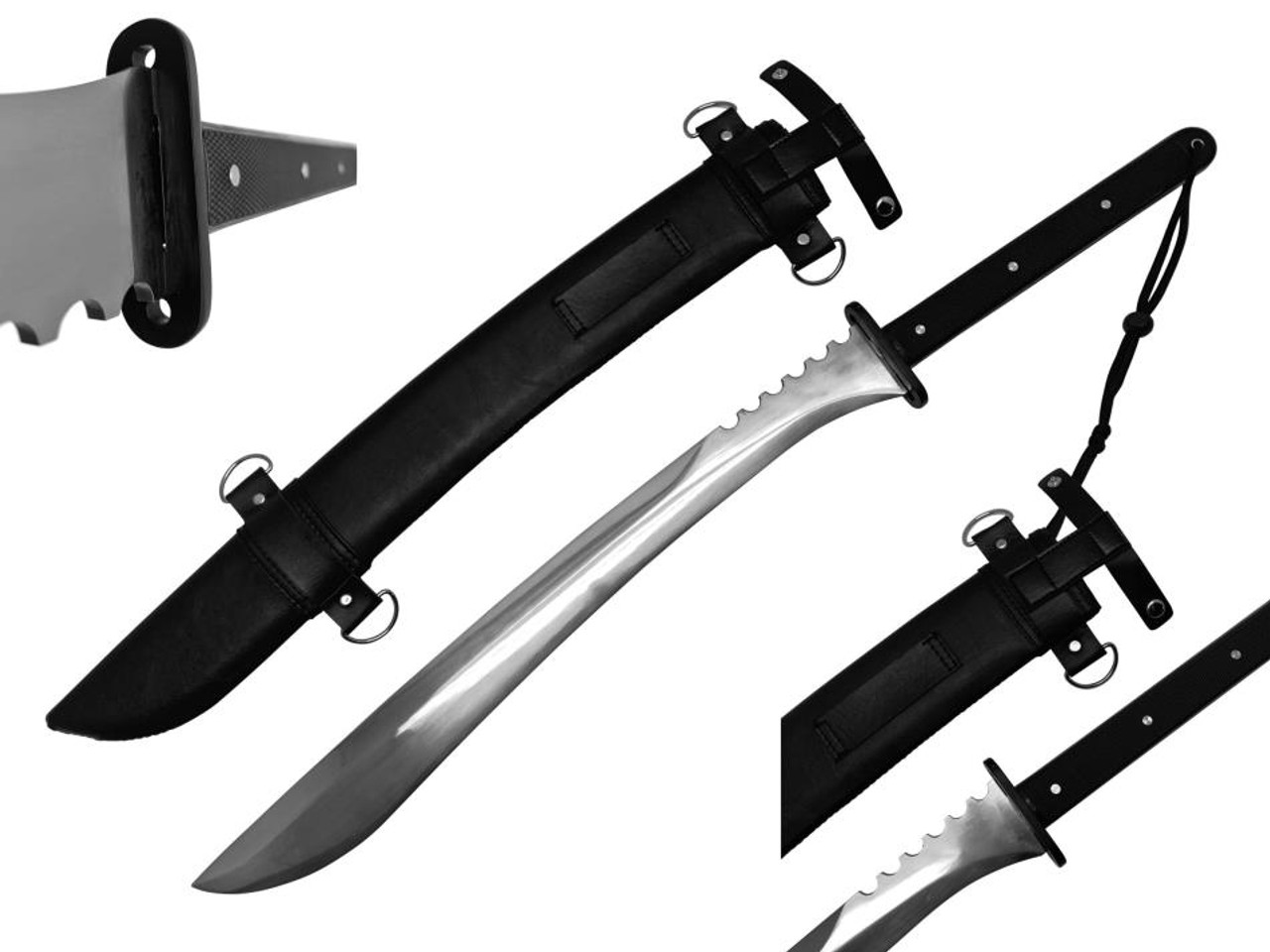 Wakizashi Modern Tactical Kukri Sword [1060 Forged] Sharp 30