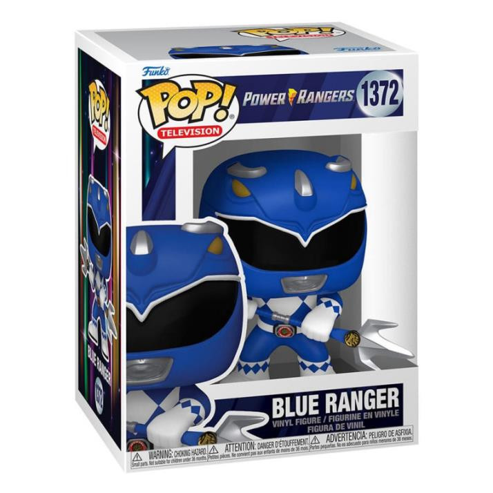 Funko Pop Blue Ranger (Mighty Morphin Power Rangers) 30th Anniversary ...