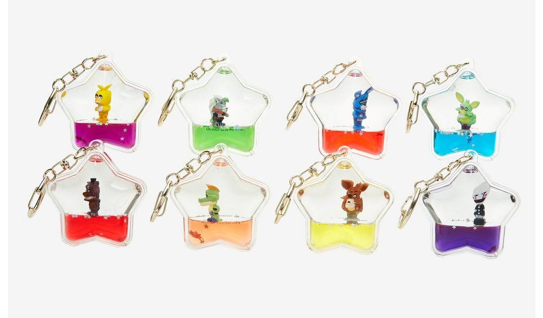 Tsunameez Water Keychain Figure 
