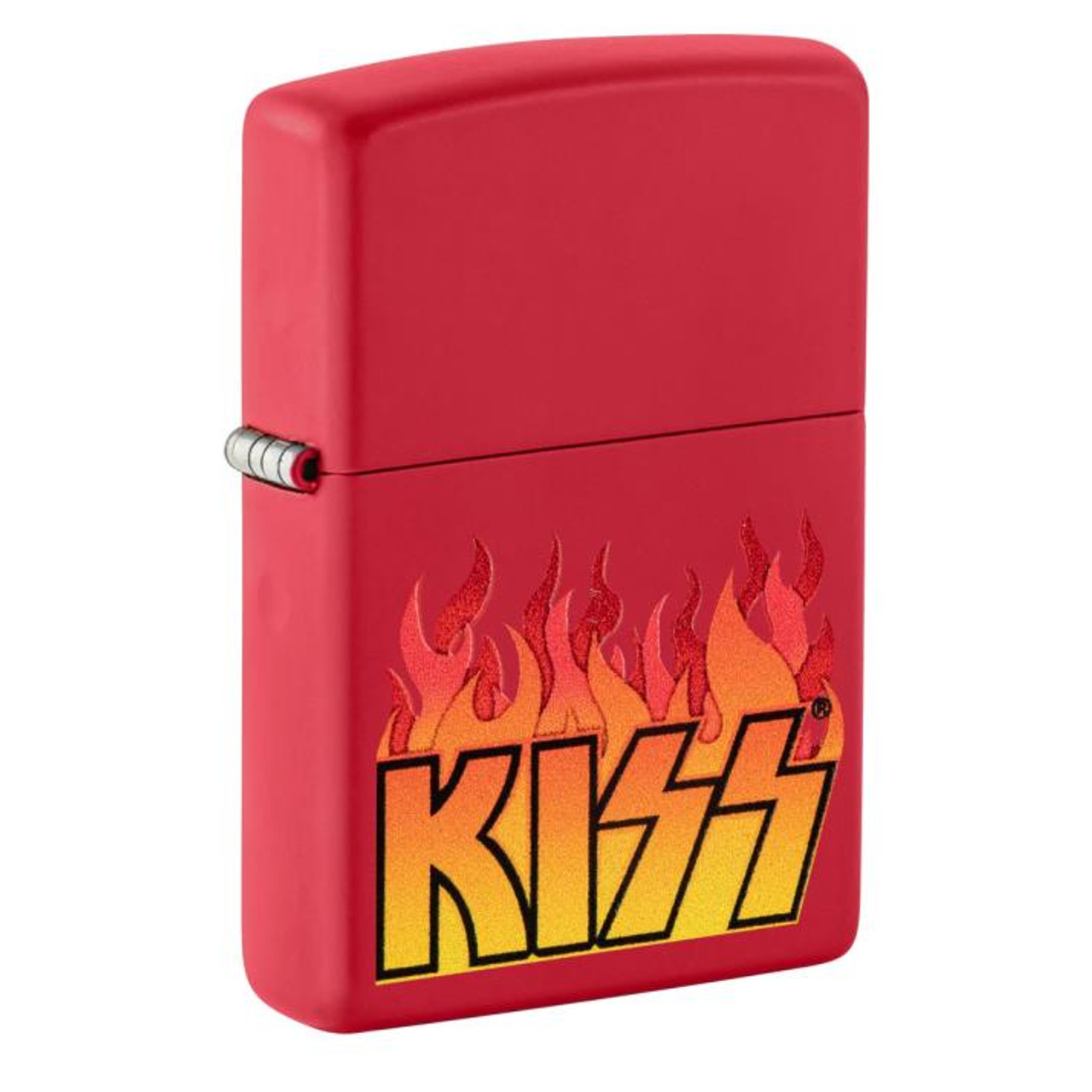 KISS Red Matte Zippo