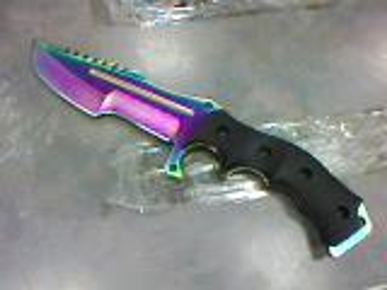 Wartech (RAINBOW) Fixed Blade with Grip 11"