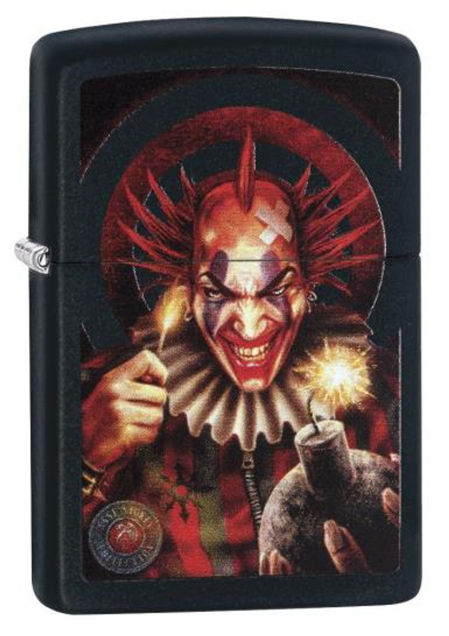 Anne Stokes Clown Zippo