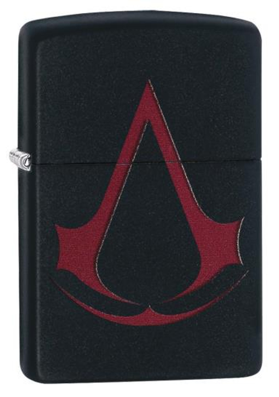 Assassin's Creed Red Logo Zippo