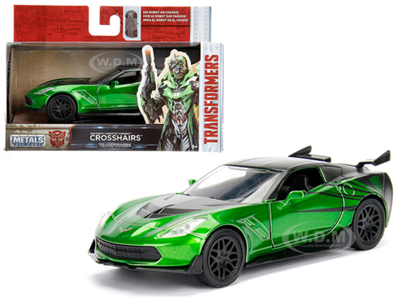 Model Car - 1:32 TF5 Crosshairs Chevy 2016 Corvette Stingray