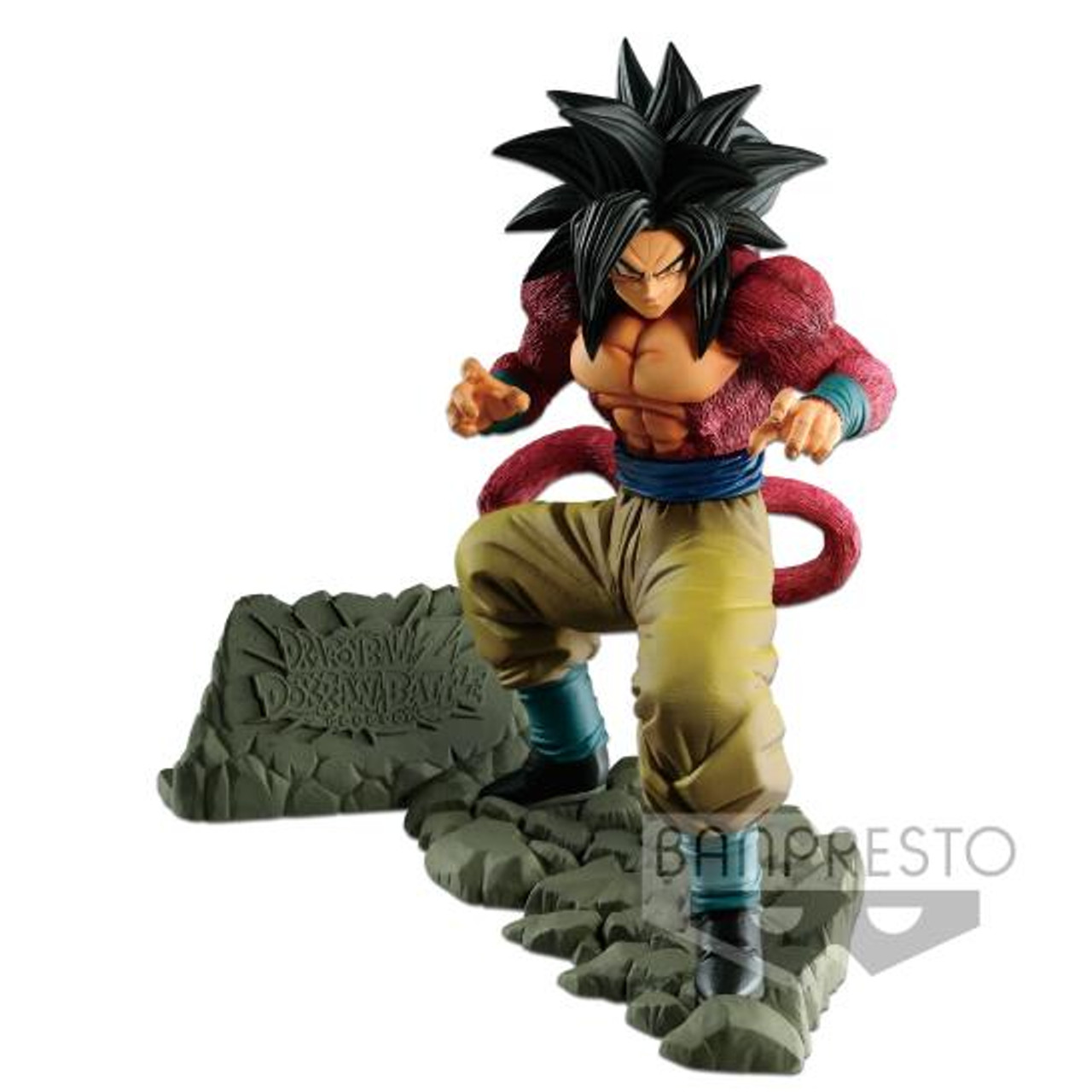 Dragon Ball Super Saiyan 4 Goku Banpresto Statue