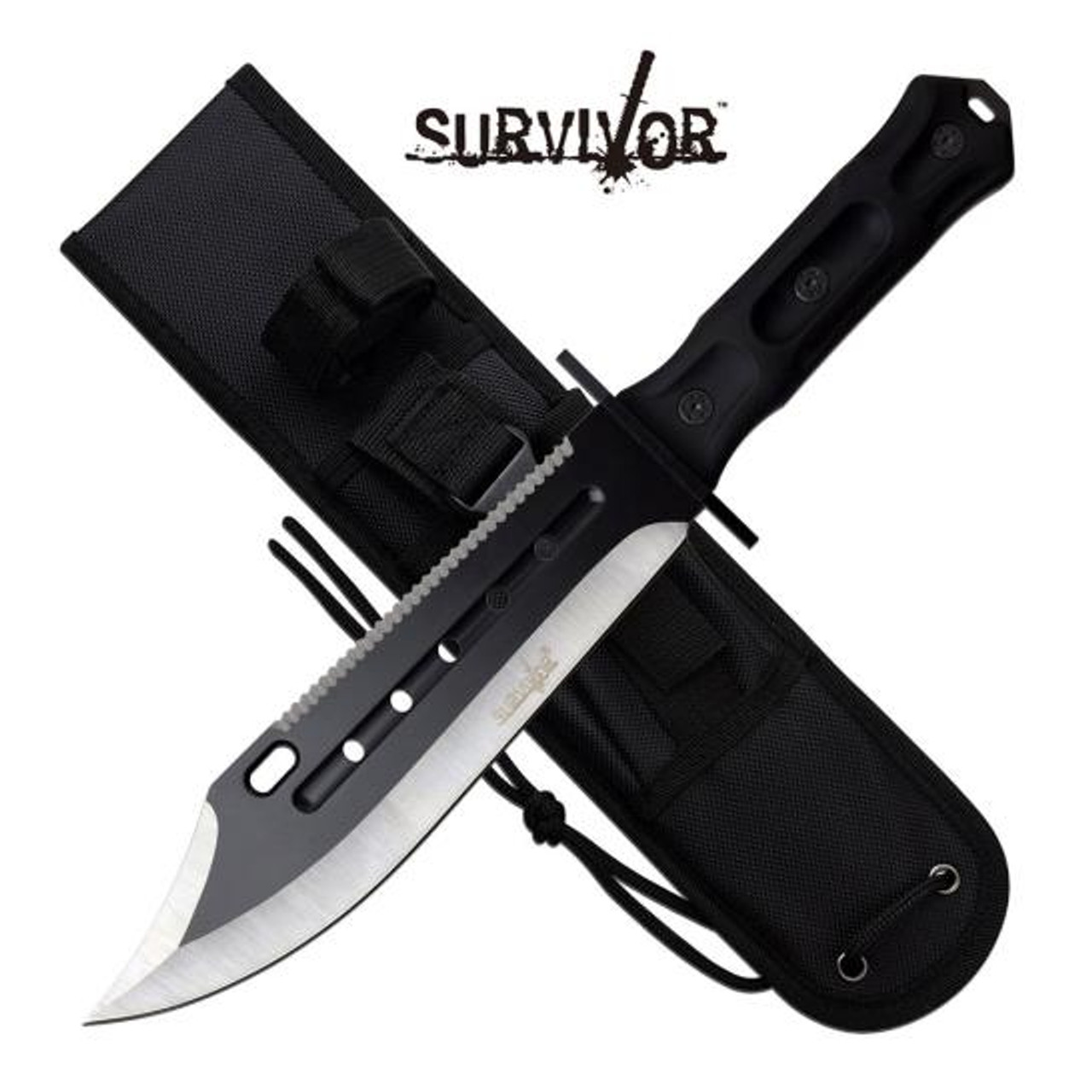 Survivor Bk Fixed Blade Saw Back 14.25"