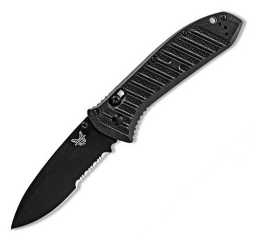 Benchmade Presidio II Folding Knife AXIS Lock Black CF-Elite [3.72" Black S30V] 570SBK-1