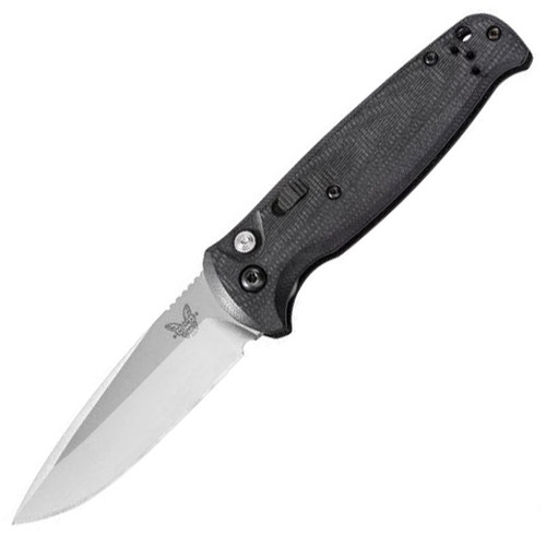 Benchmade CLA Automatic Push Button Black G-10 [3.40" Stonewash 154CM] 4300