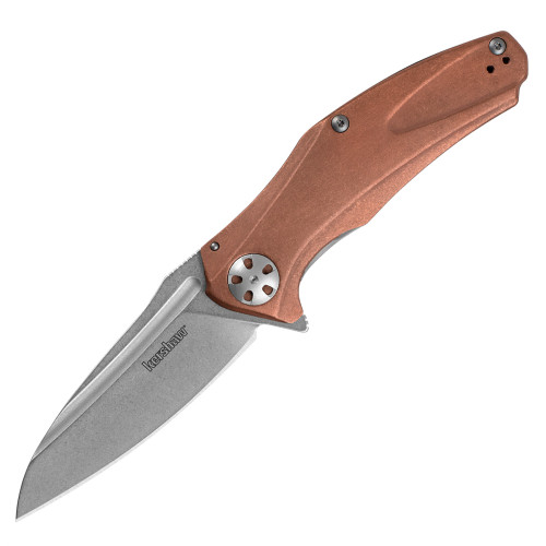 Kershaw Natrix Spring Assisted Knife Copper [3.25" Stonewash D2] 7007CU