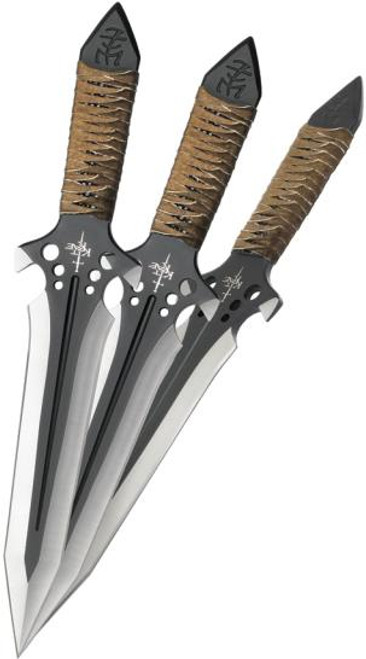 Hellhawk Throwing Knives 3pc Set