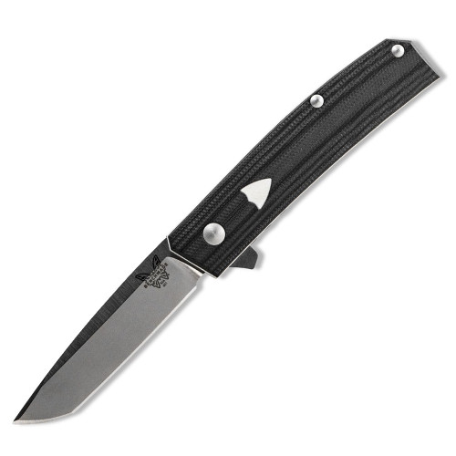 Benchmade Tengu Manual Knife Oeser Liner Lock Black G-10 [2.77" Satin 20CV] 601