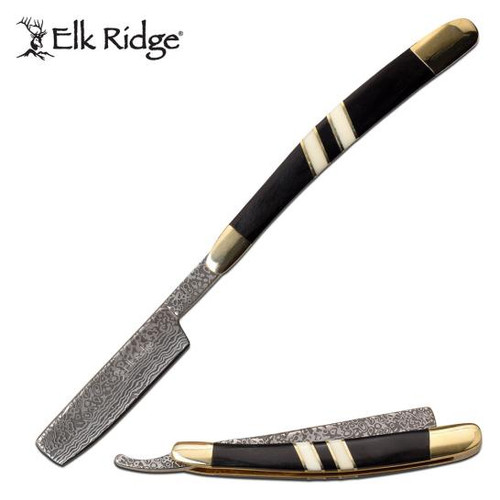 Elk Ridge - Shaving Razor - White Bone Inlay