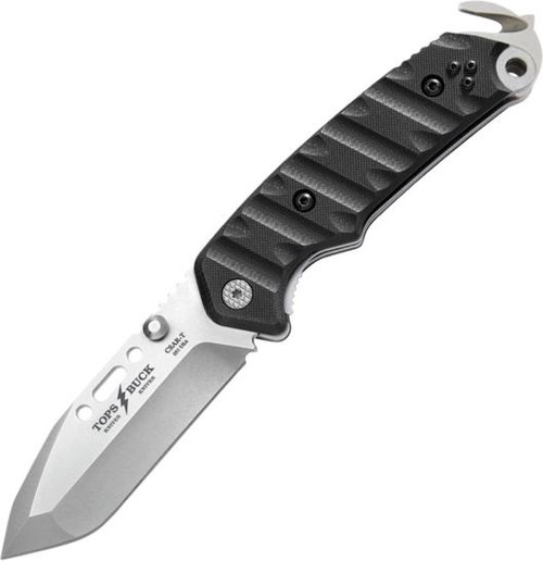 Buck CSAR-T  Manual Knife Black G-10 [ 3.50" Plain Bead Blast ] Clip Point BU0095BKSTP-B