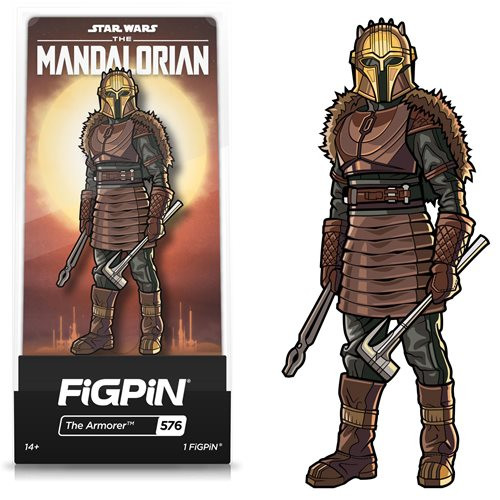 The Mandalorian Armorer FiGPiN #576 Enamel Pin