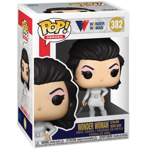 Pop! Wonder Woman (Ultra Mod Secret Agent) #382 Vinyl Figure