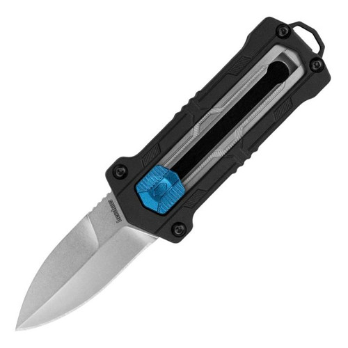 Kershaw Kapsule Manual Knife Lockback Black GFN [1.90" Satin 8Cr13MoV] 1190