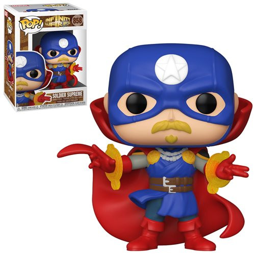 Pop! Marvel Infinity Warps Soldier Supreme 858 Vinyl Figure