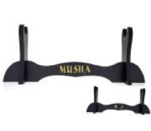 Single Table Sword Stand (Black MUSHA Logo)