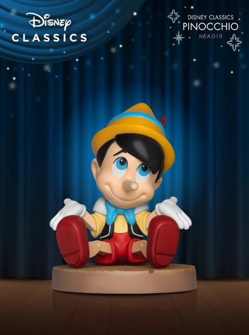 Disney Animated Classics Mini Egg Attack Line Pinocchio PVC/ABS Plastic Statue