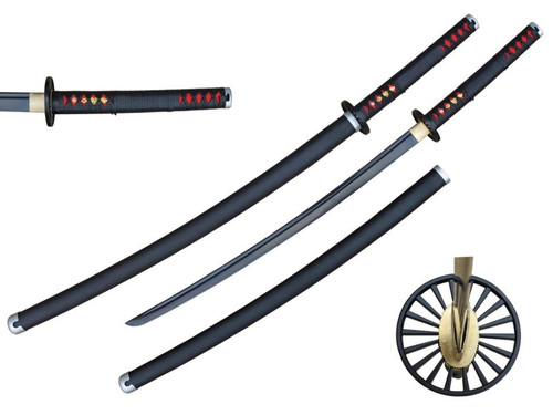 Demon Slayer Anime (Tanjiro) Katana Sword (Carbon Steel) Sharp