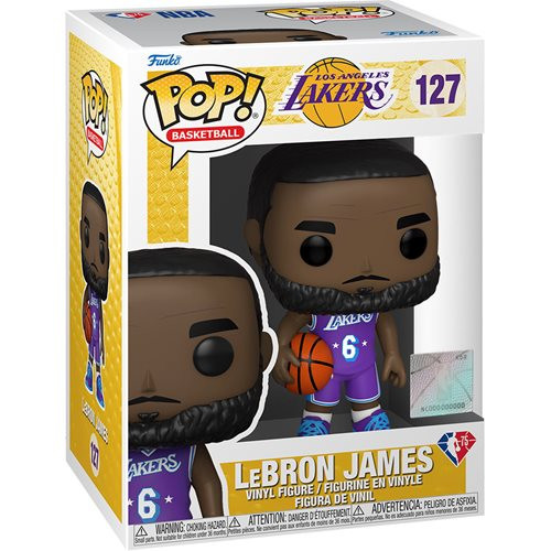 Funko POP - NBA LeBron James "Lakers" (City Edition 2021) [127]