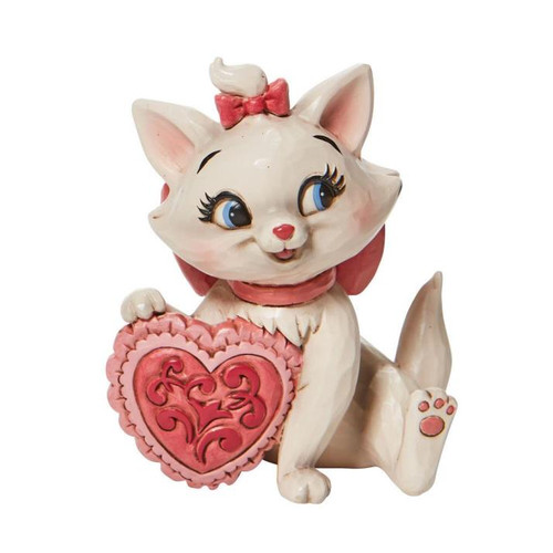 Disney - Marie Holding Heart "The Aristocats" (By Jim Shore)